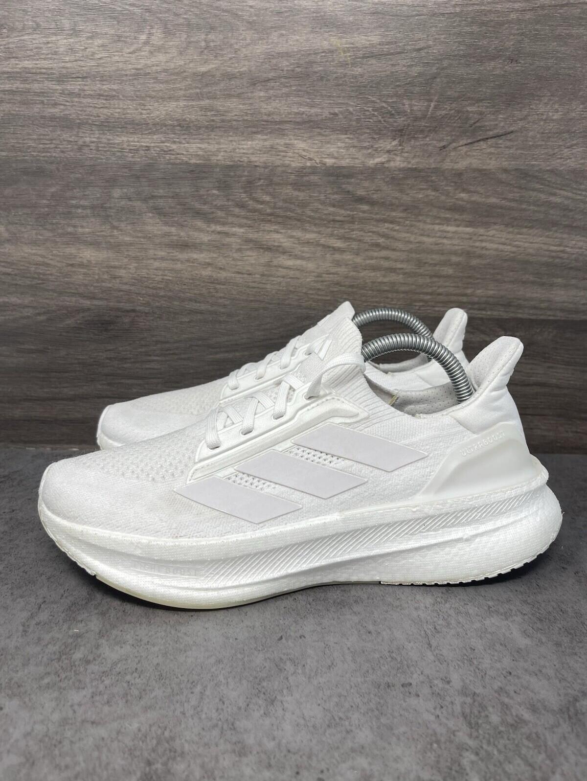 Adidas Ultraboost 5x Cloud White Sneakers Mens Size 7.5 Athletic Running Jh7245